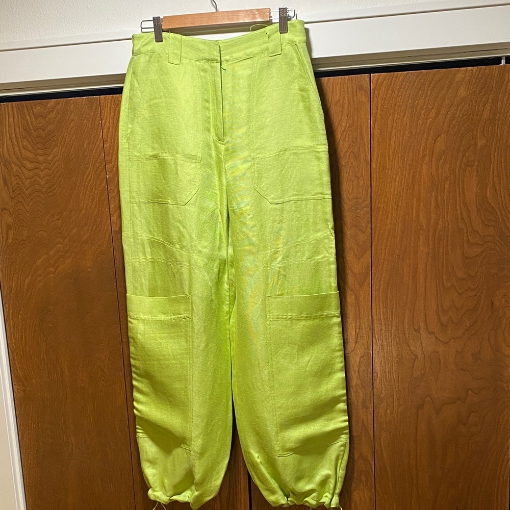 Cult Gaia Wynn Pant in Moss